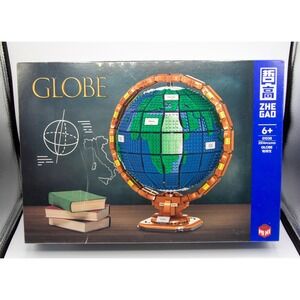 Zhe Gao 01038 World Globe Building Blocks Set 2514pcs Mini Bricks New Sealed